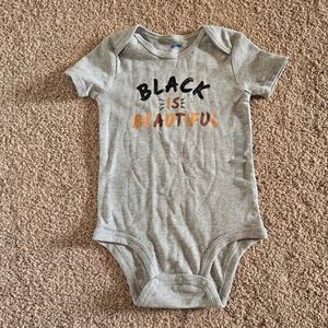 Carter's Black is Beautiful Onesie 18 Months